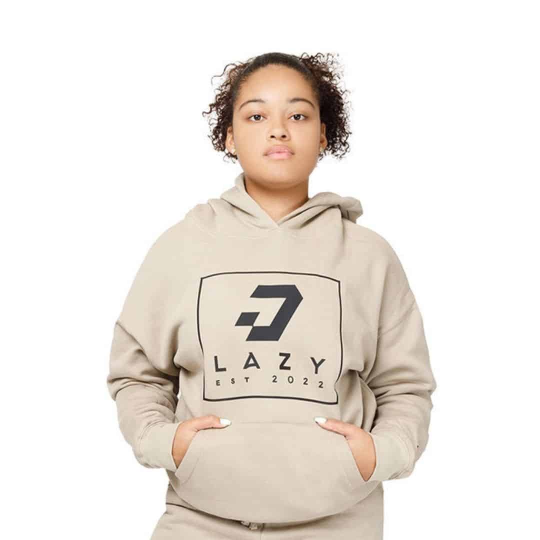 Hoodie, Tan