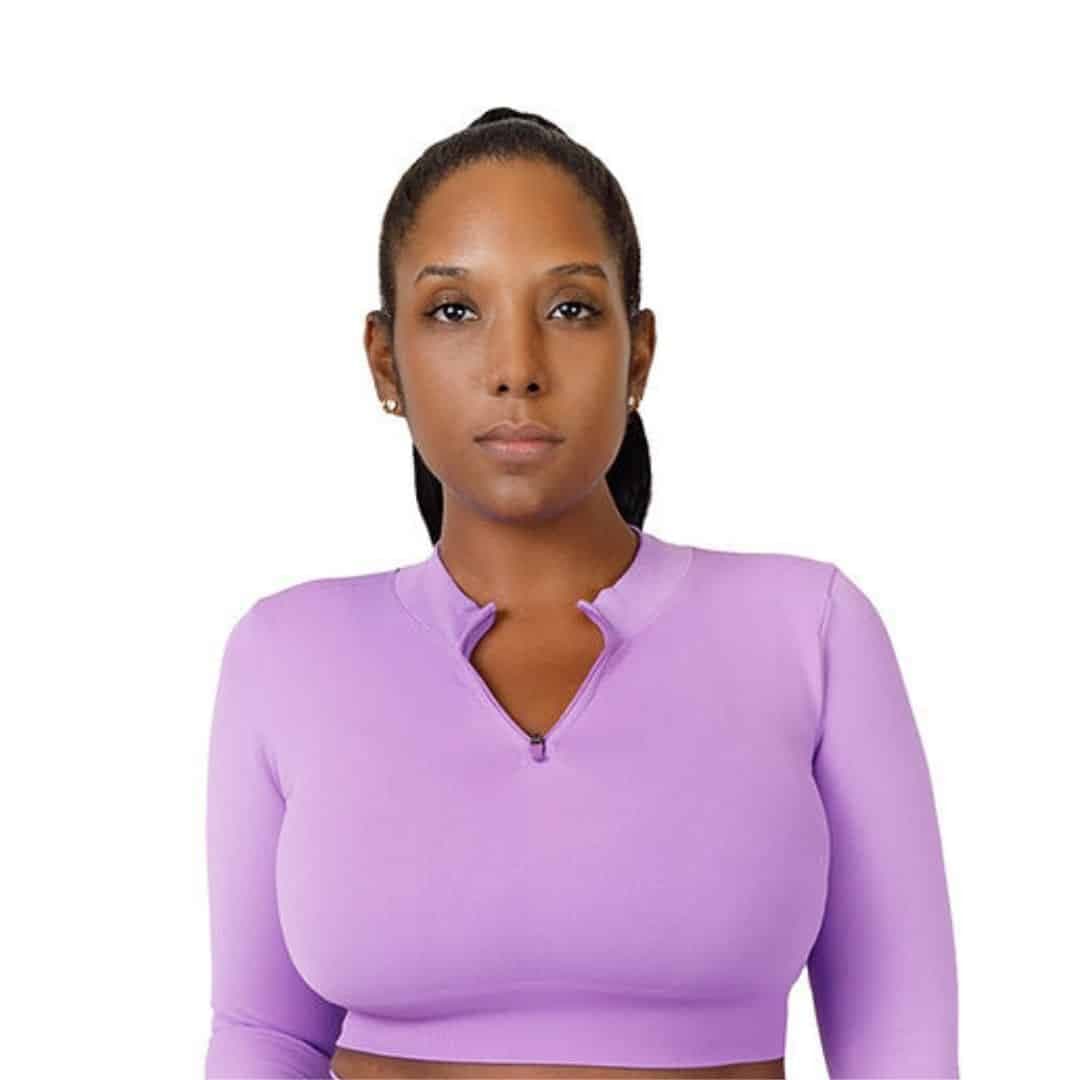 Long Sleeve Top, Purple