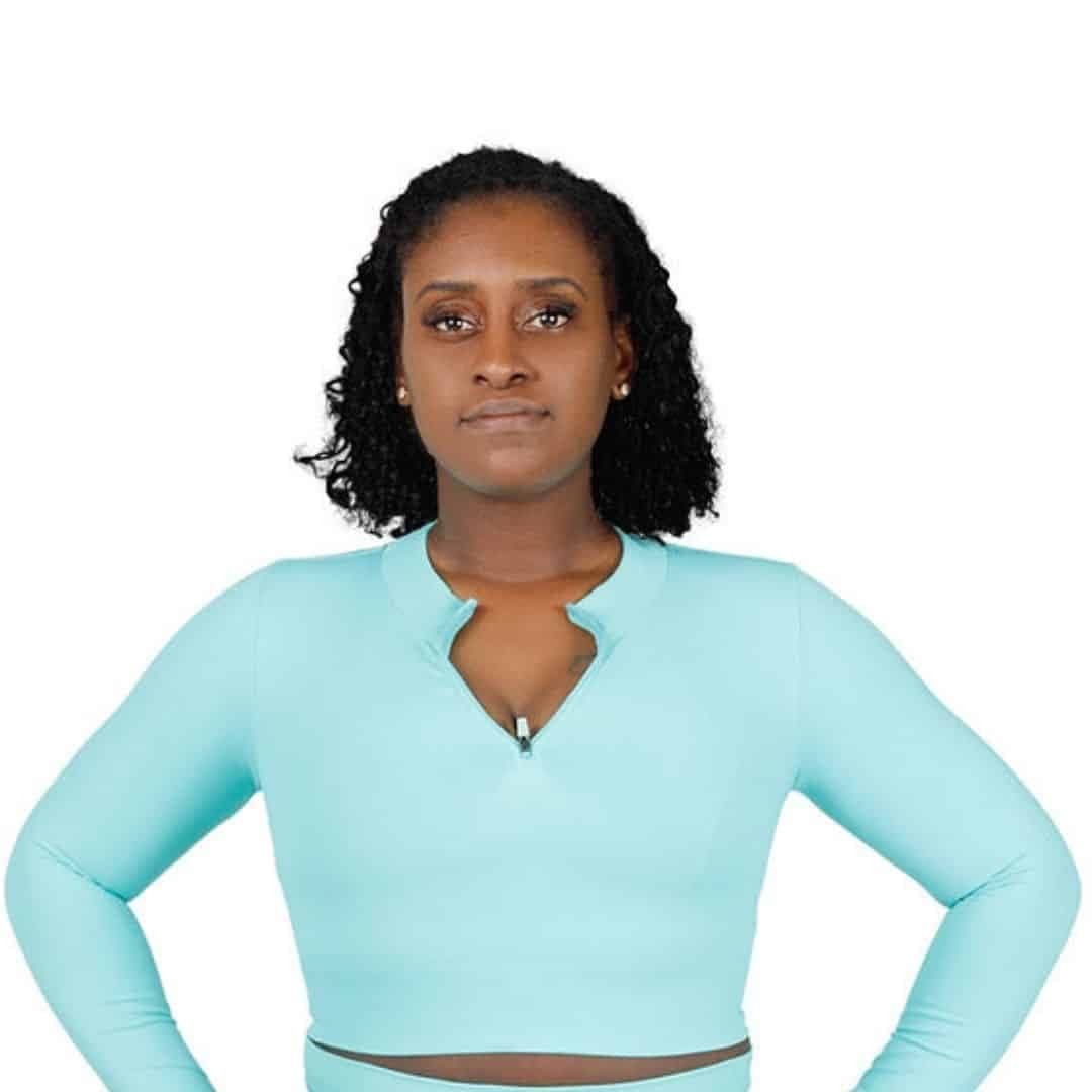 Long Sleeve Top, Teal