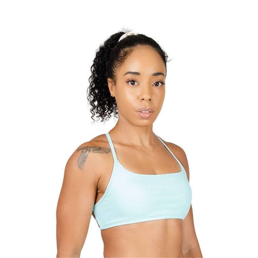 Mini Cross Bra, Mint