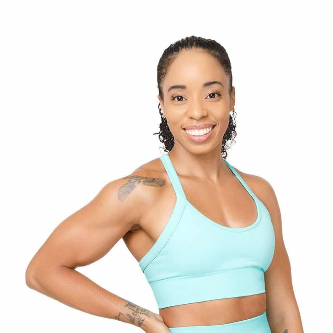 Silhouette Bra, Teal