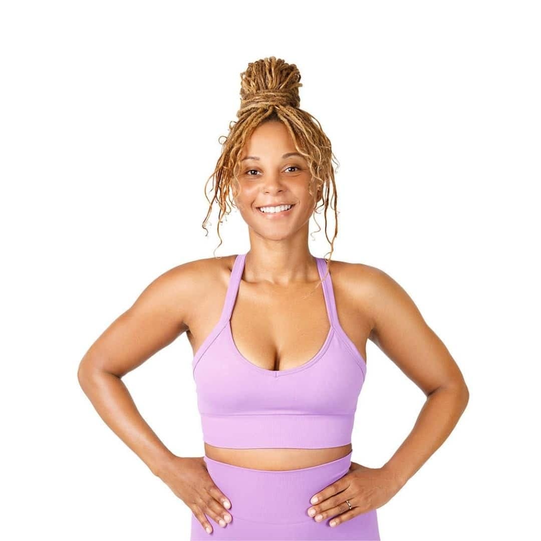 Silhouettes Bra, Purple