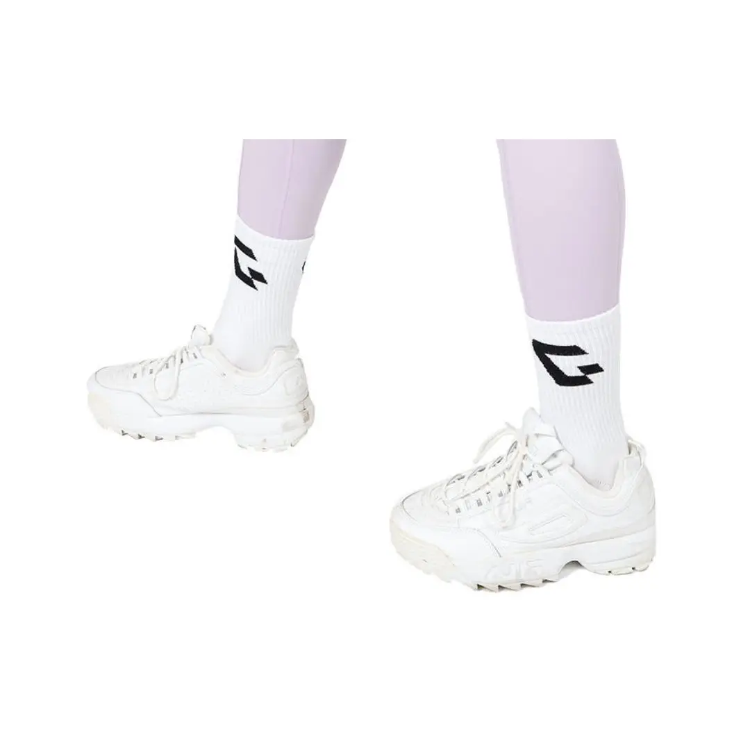 Crew Socks, White