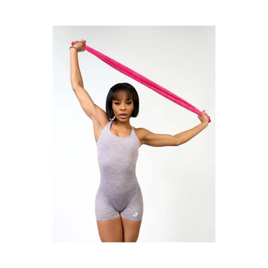 Double Strap Bodysuit Grey