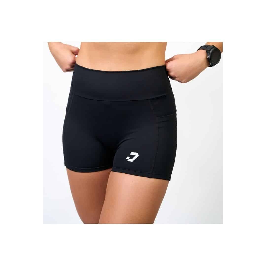 Lady in Black (V-Back) Shorts