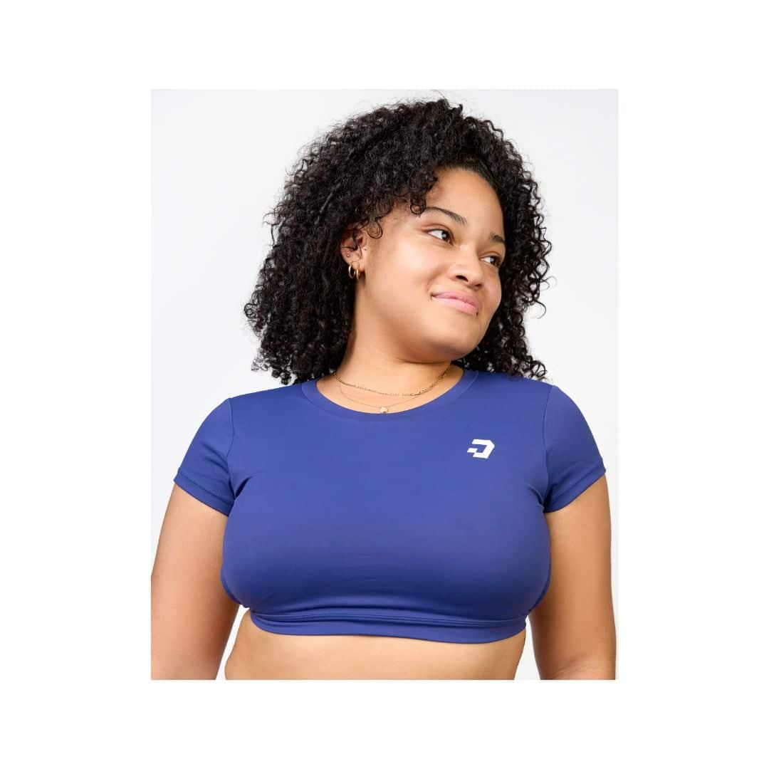 Peekaboo Tops Navy