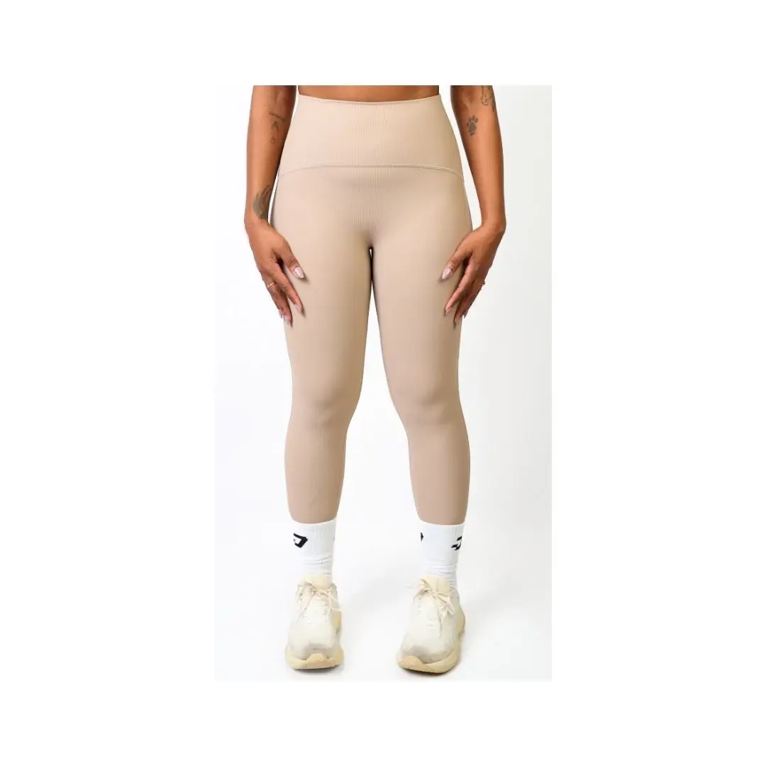 Tan (Ribbed) Long Pants