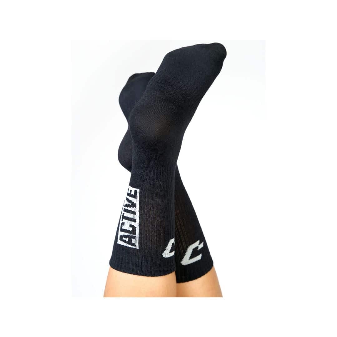 Crew Socks "Active" Black