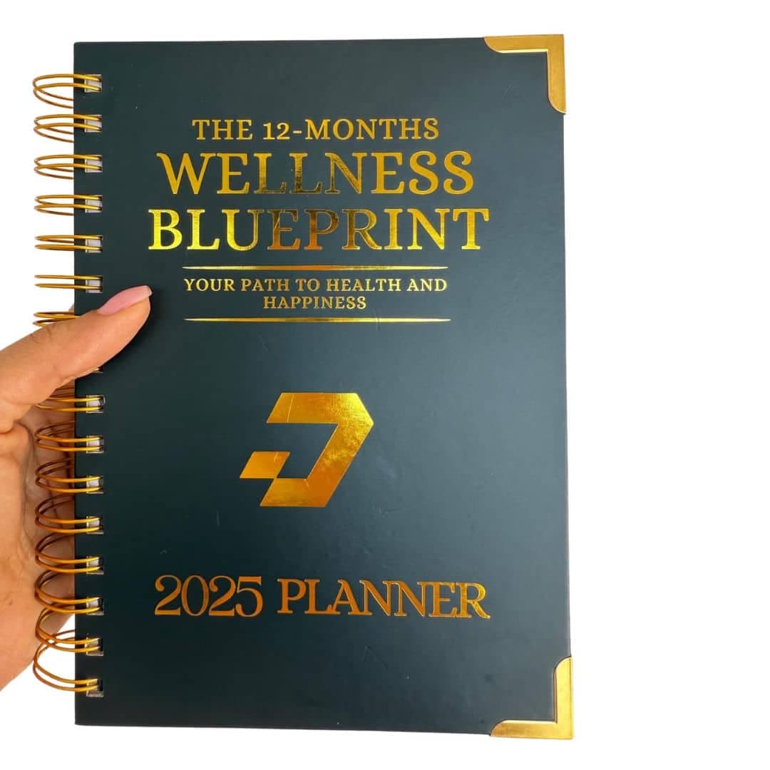 12 Months Wellness Blueprint 2024 Planner